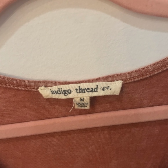 Boutique Distressed Boho Tunic size Medium - Picture 8 of 13